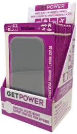 GetPower® Countertop Display of 20 Adhesive Universal Device Mounts