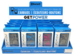 GetPower® Countertop Display of 16 Bluetooth® Earbuds