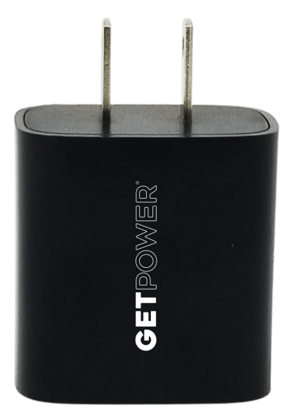 Get Power Power Delivery Dual USB AC Wall Adapter 30pc Display Bowl